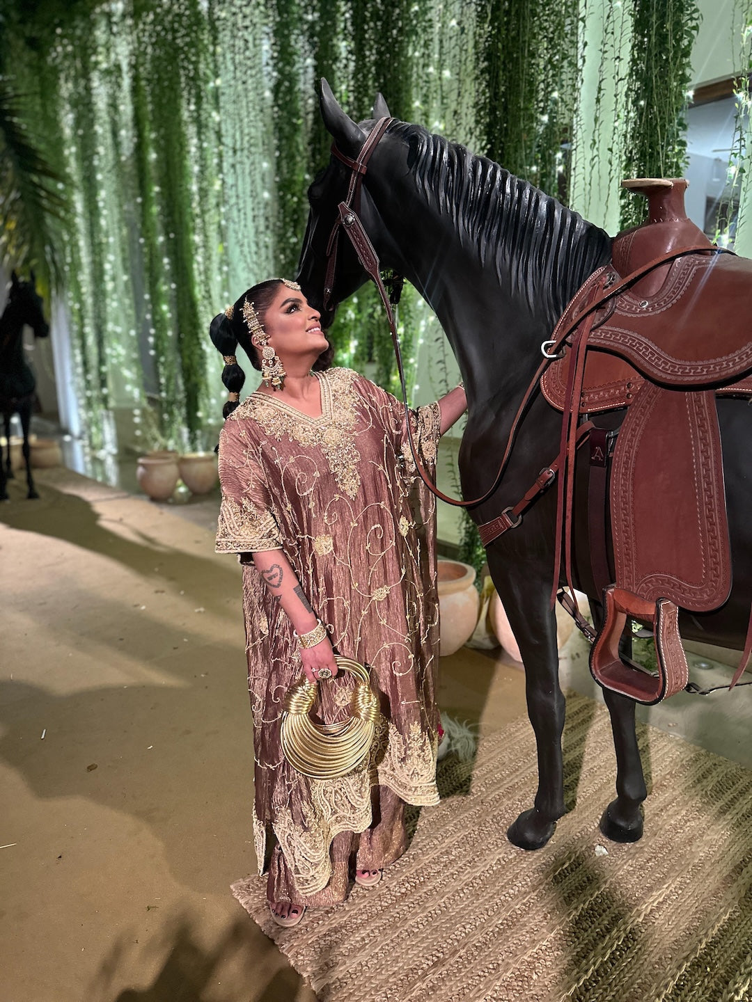 Aziza kaftan set - Injour