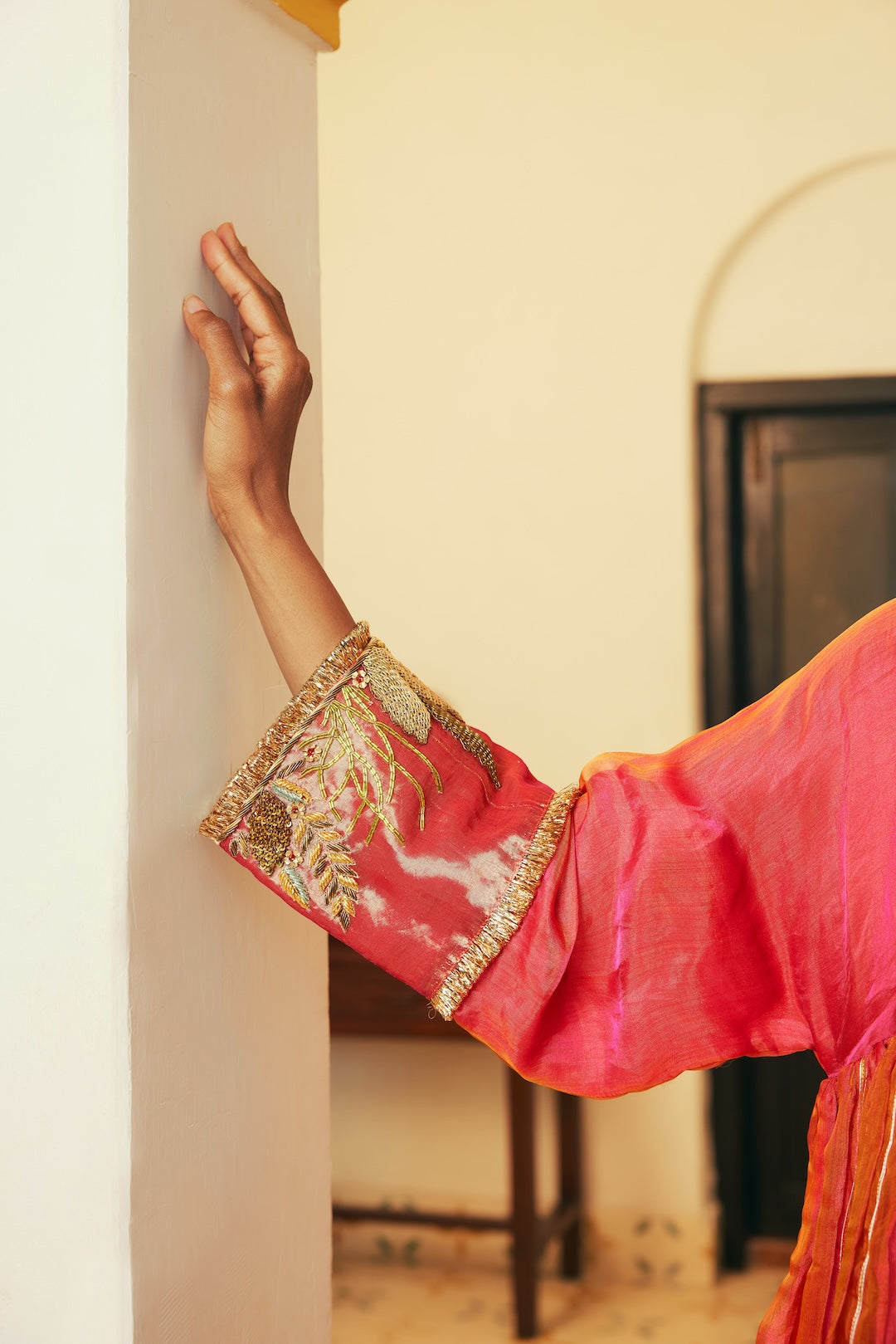 Momal Kalidar Choga Set - Injour