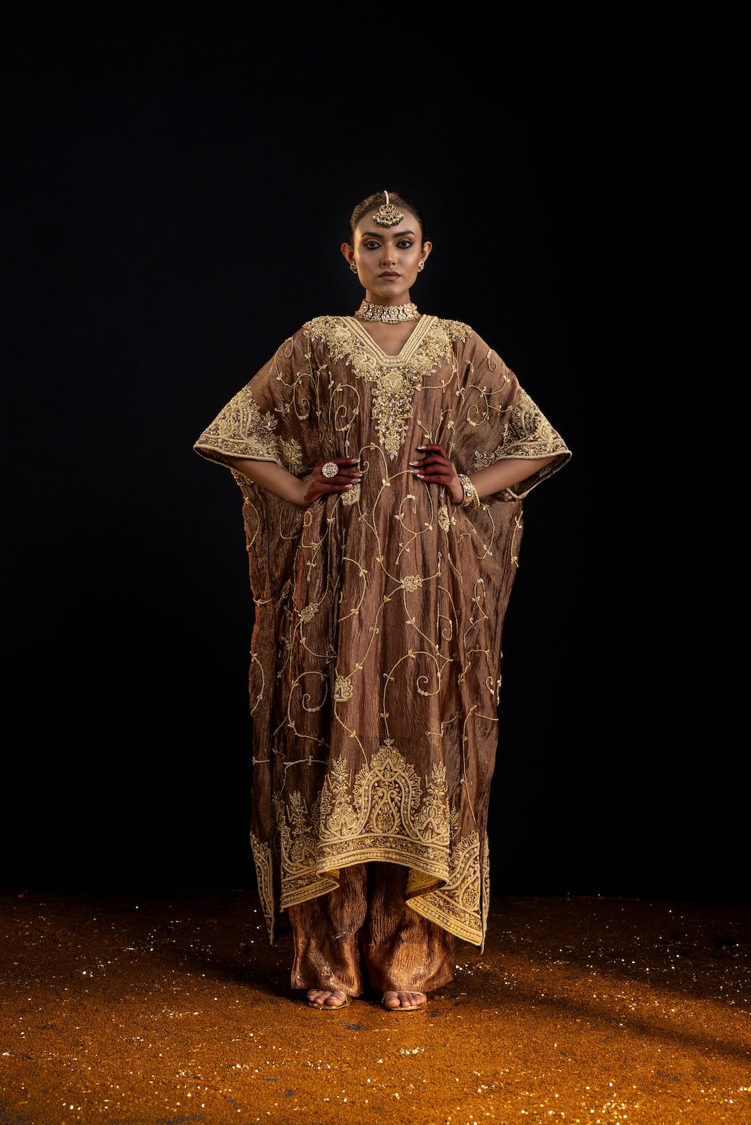 Aziza kaftan set - Injour