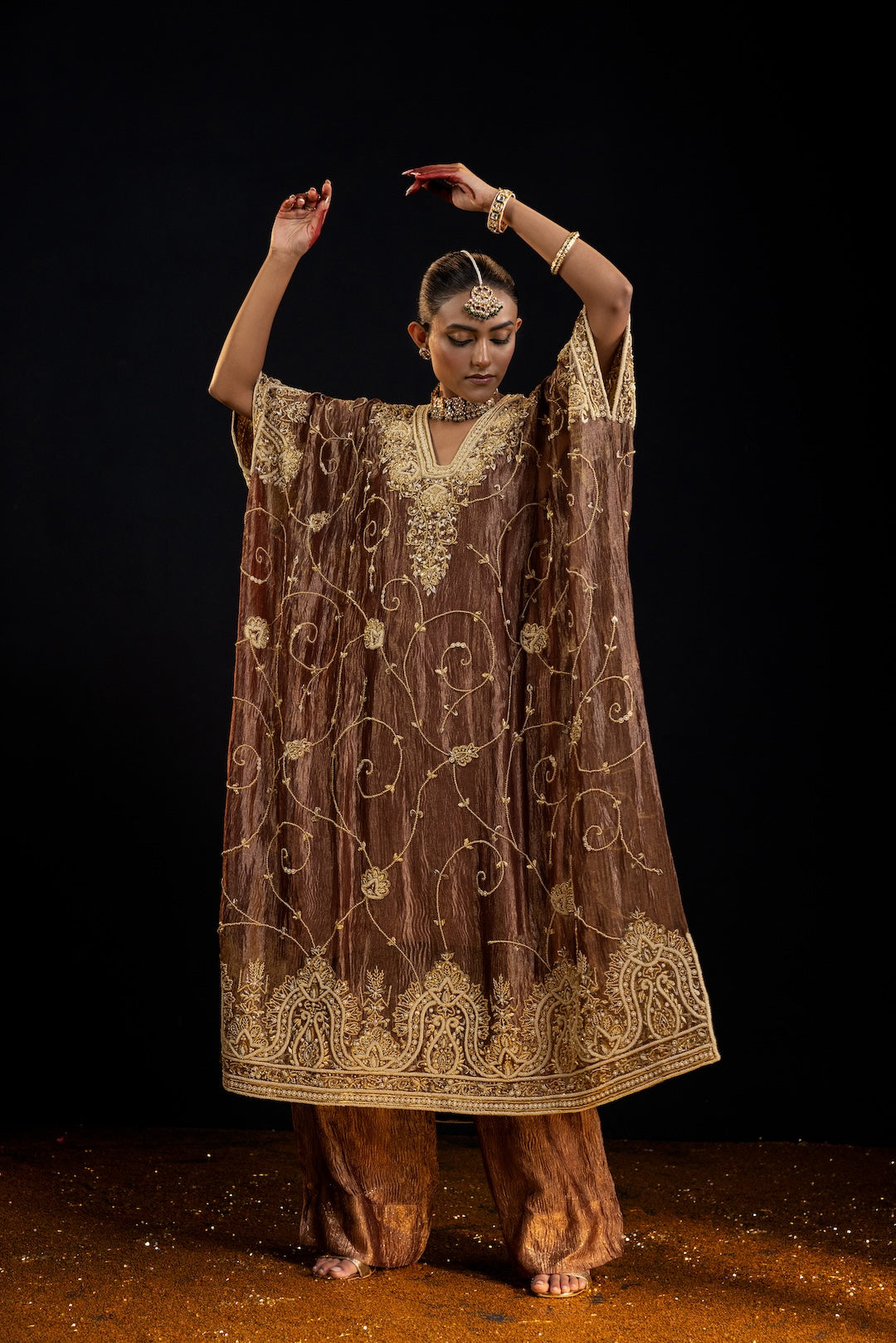 Aziza kaftan set - Injour