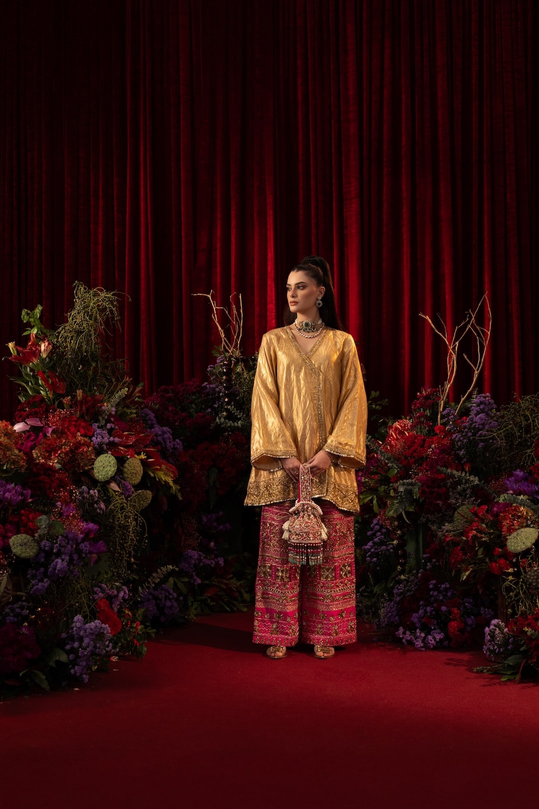 Bahaar Kurta Set - Injour