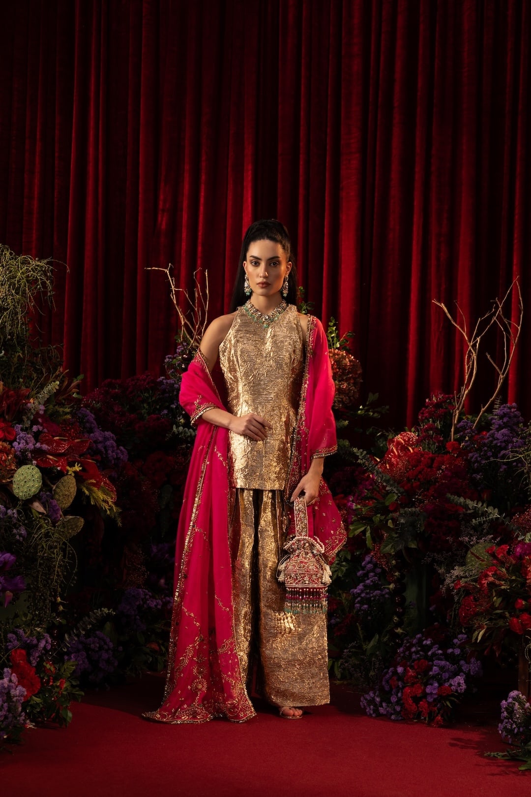 Zuhal Kurta Set- Injour