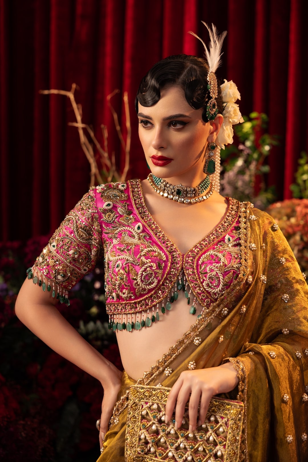 Elma Saree Set - Injour