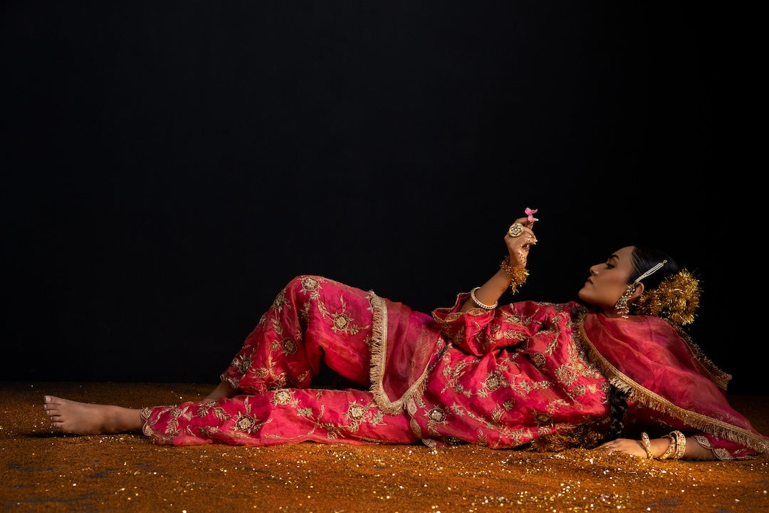 Nurul kurta set- Injour