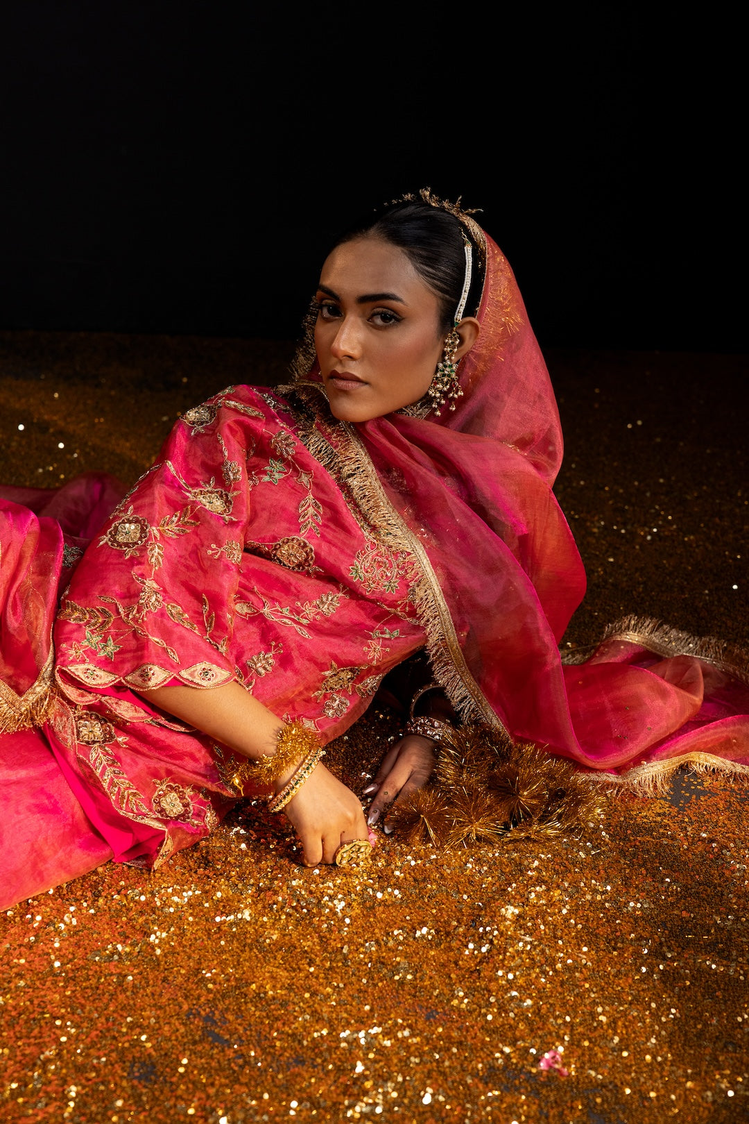 Nurul kurta set- Injour