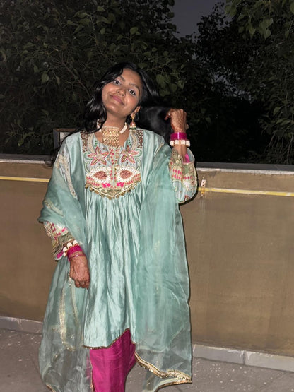 Mogra kurta set - Injour Tribe