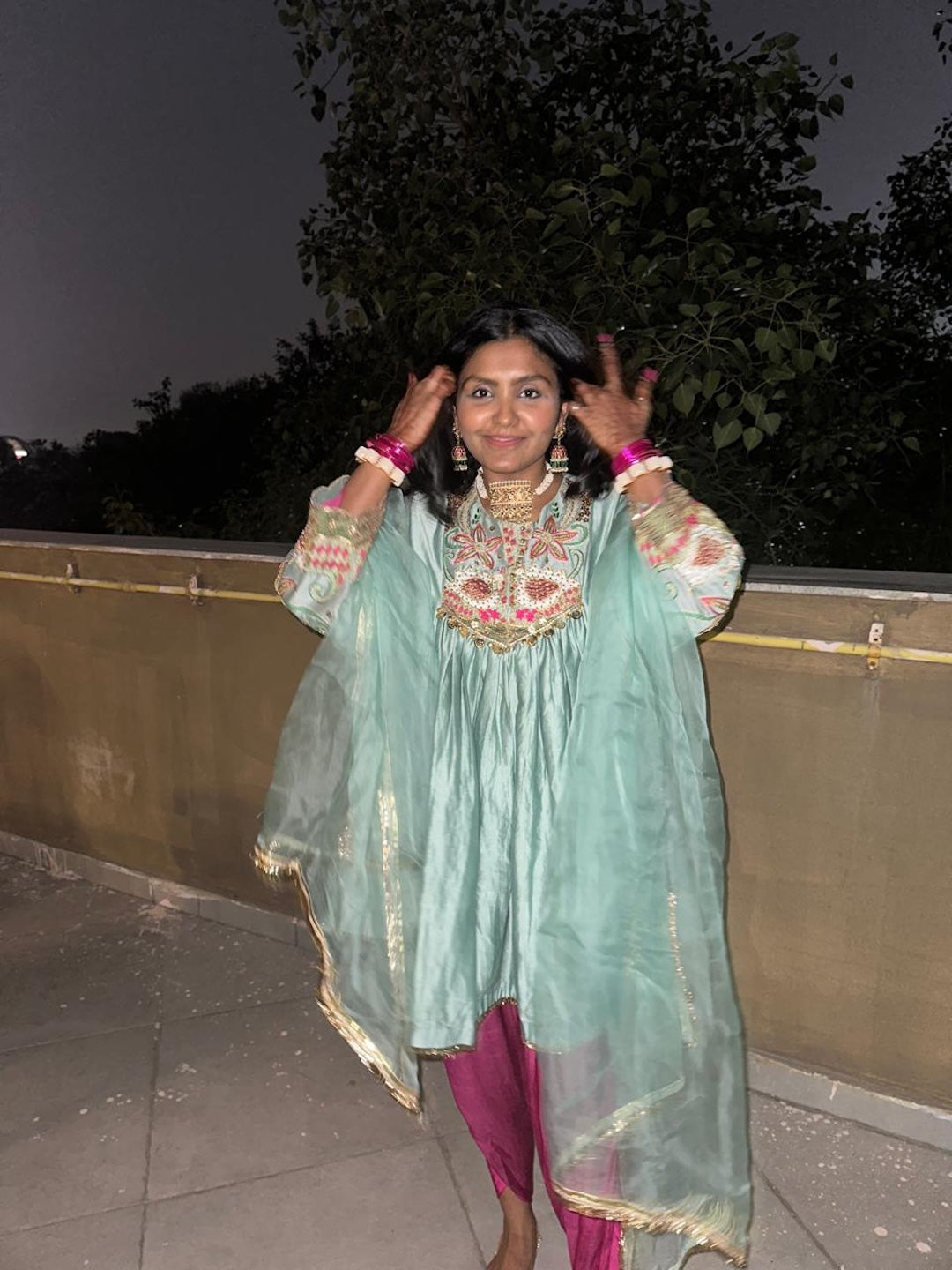 Mogra kurta set - Injour Tribe