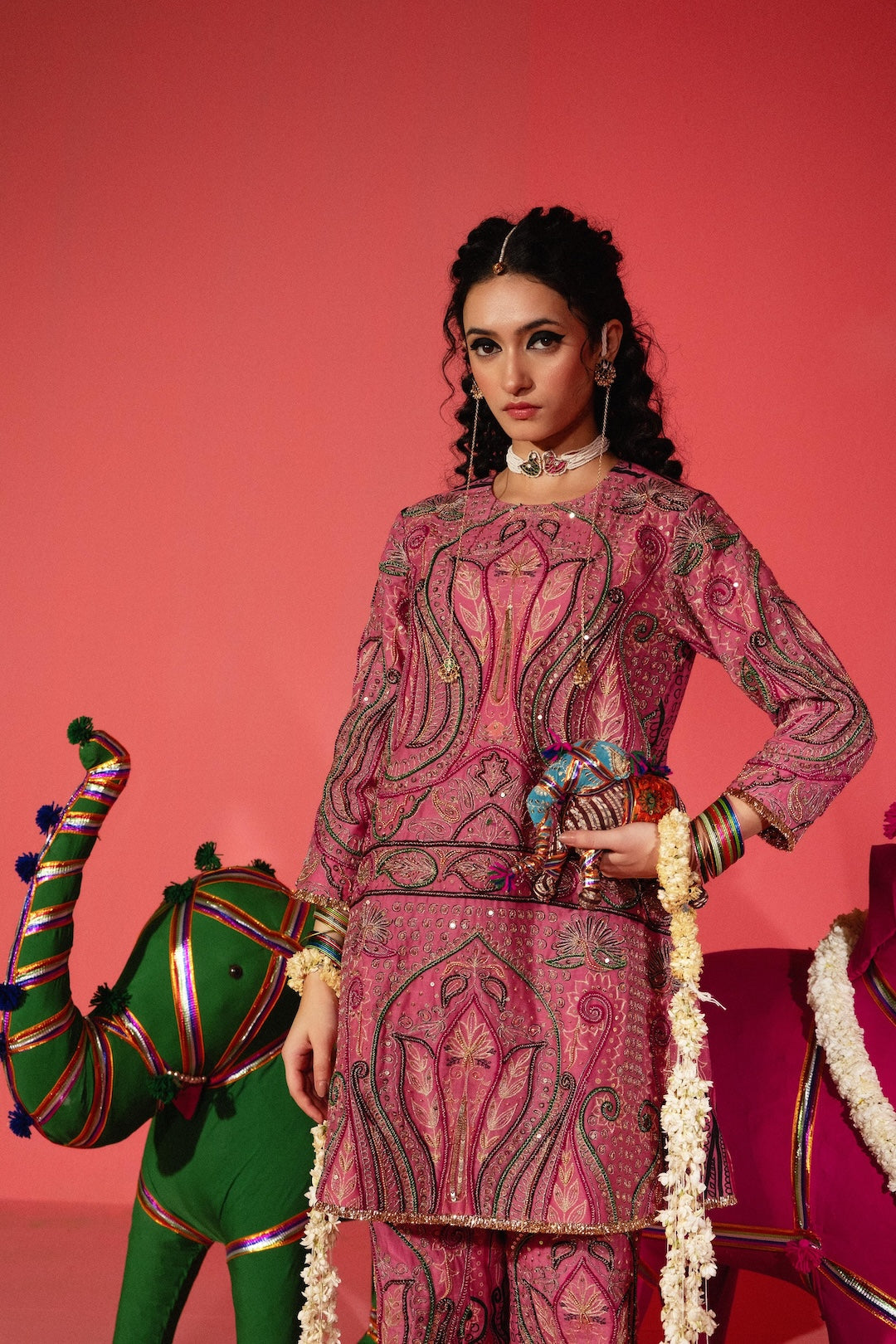 Basira kurta set - Injour