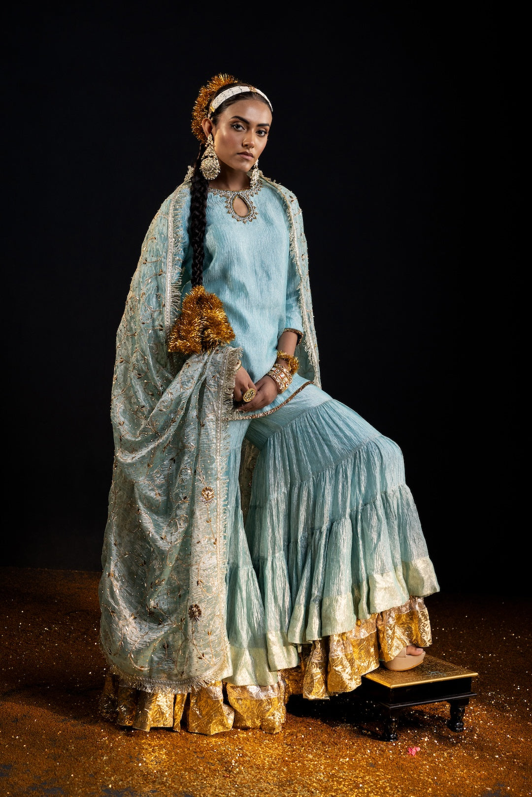 Khadija gharara set- Injour