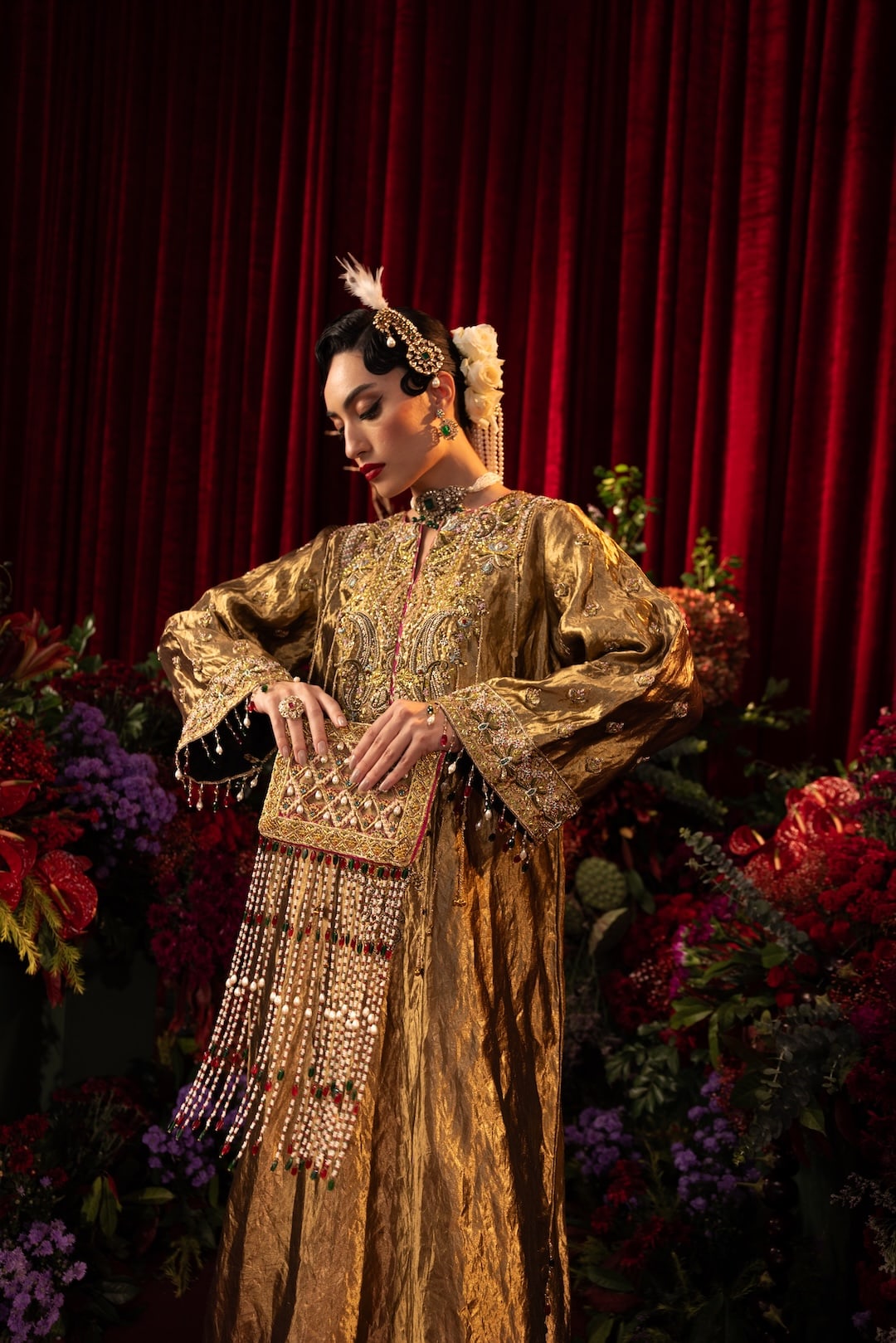 Naz Kaftan Set -  Injour
