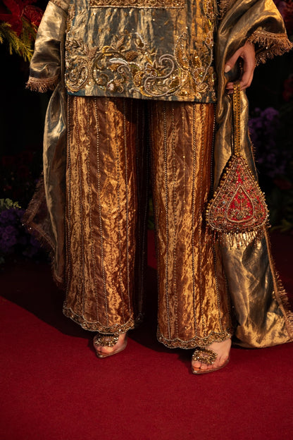 Siyah Kurta Set -  Injour