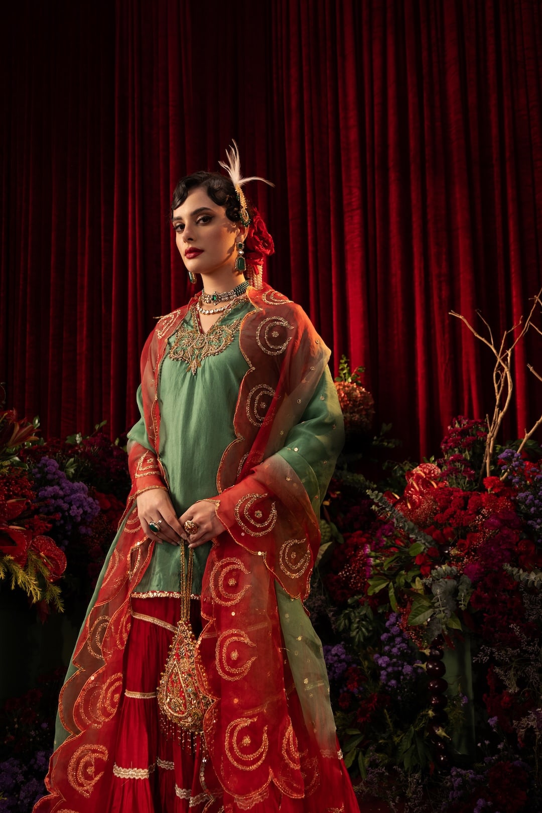 Ozge Gharara Set -  Injour